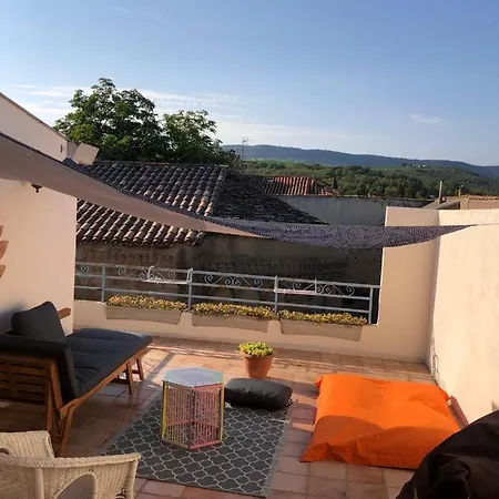 Daire & Terrasse Vue Larzac *